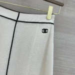 Женская юбка Chanel белого цвета, артикул 347254 — фото 5
