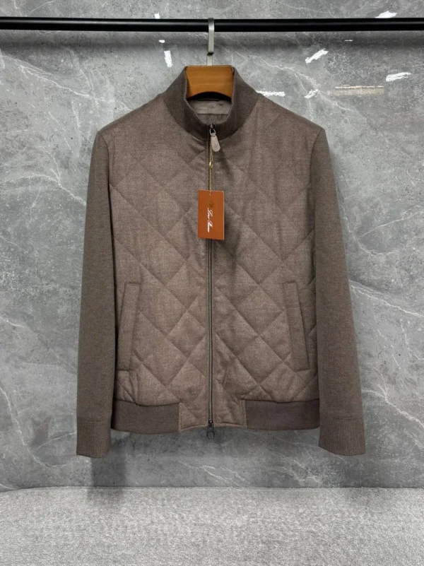 Куртка с вязанными рукавами LORO PIANA