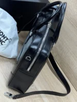 Мужской портфель MONTBLANC чёрного цвета, артикул 347314 — фото 6