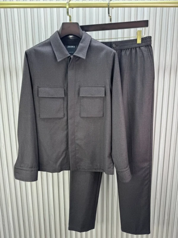 Костюм из тонкого кашемира ZEGNA