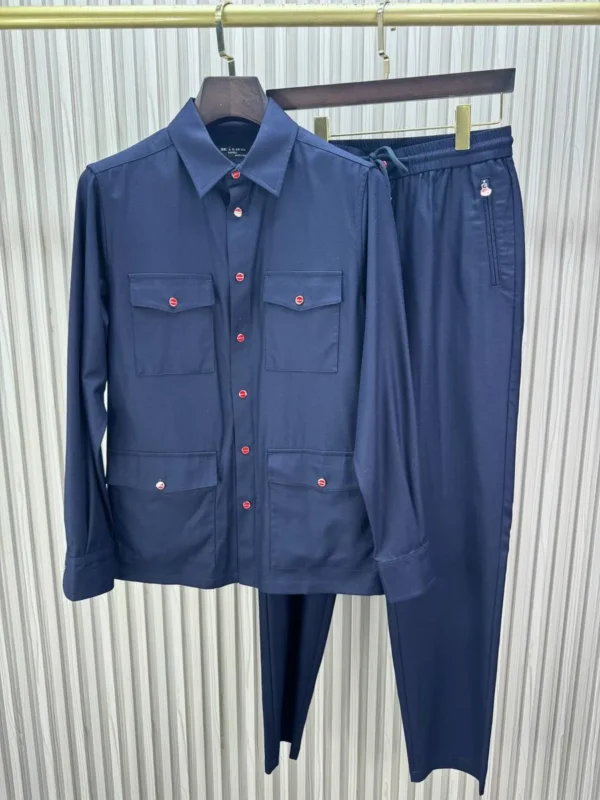 Костюм из тонкого кашемира KITON