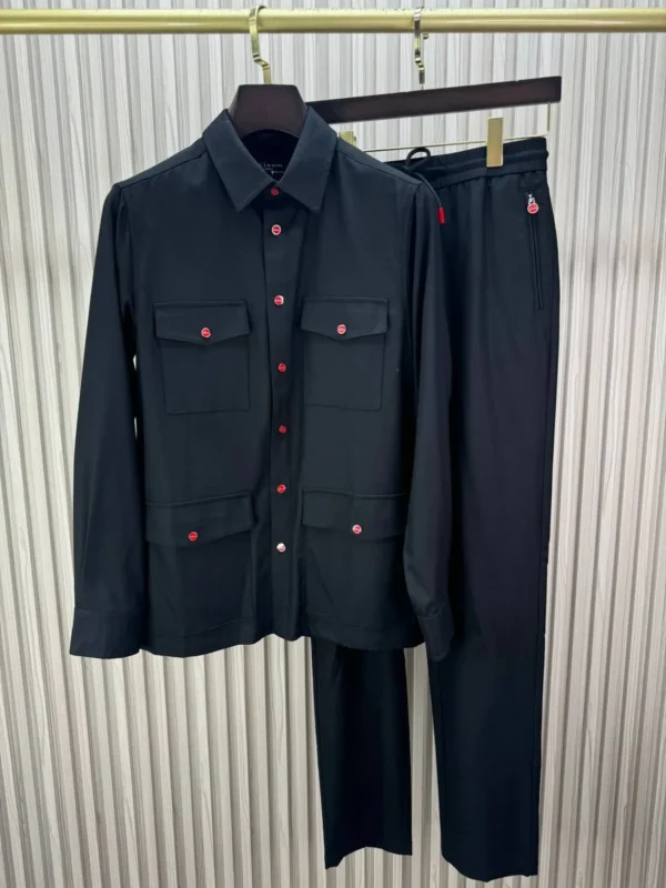 Костюм из тонкого кашемира KITON