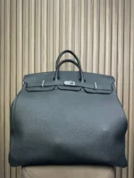 Мужской портфель Hermes чёрного цвета, артикул 347581 — фото 3