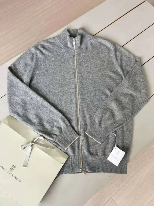 Кофта на молнии BRUNELLO CUCINELLI