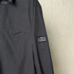 Мужская рубашка Maison Margiela чёрного цвета, артикул 347685 — фото 4