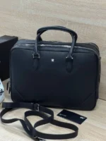 Мужской портфель MONTBLANC чёрного цвета, артикул 347766