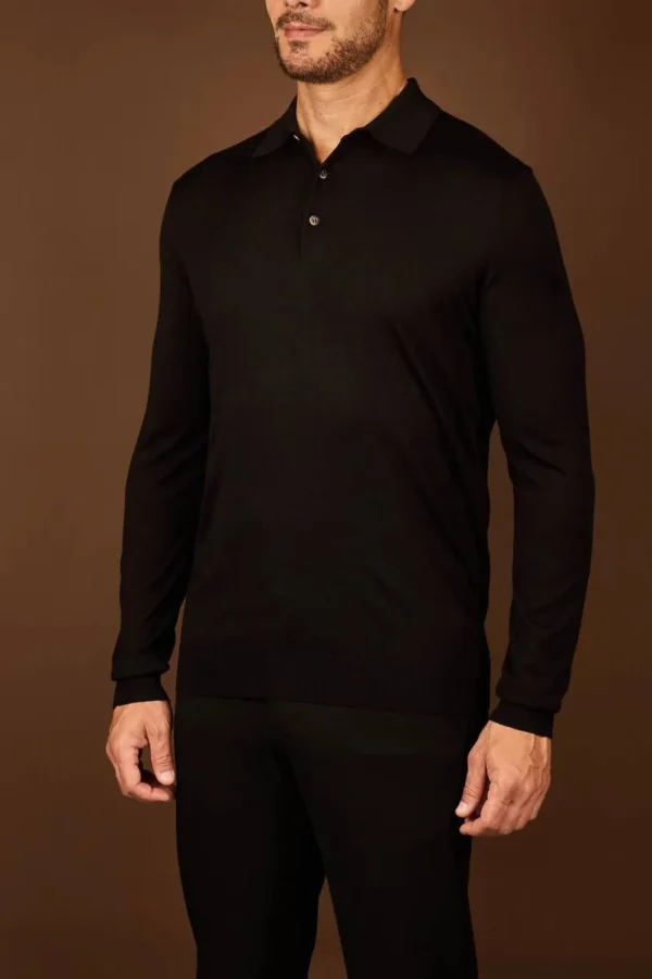 Поло с длинным рукавом ZEGNA
