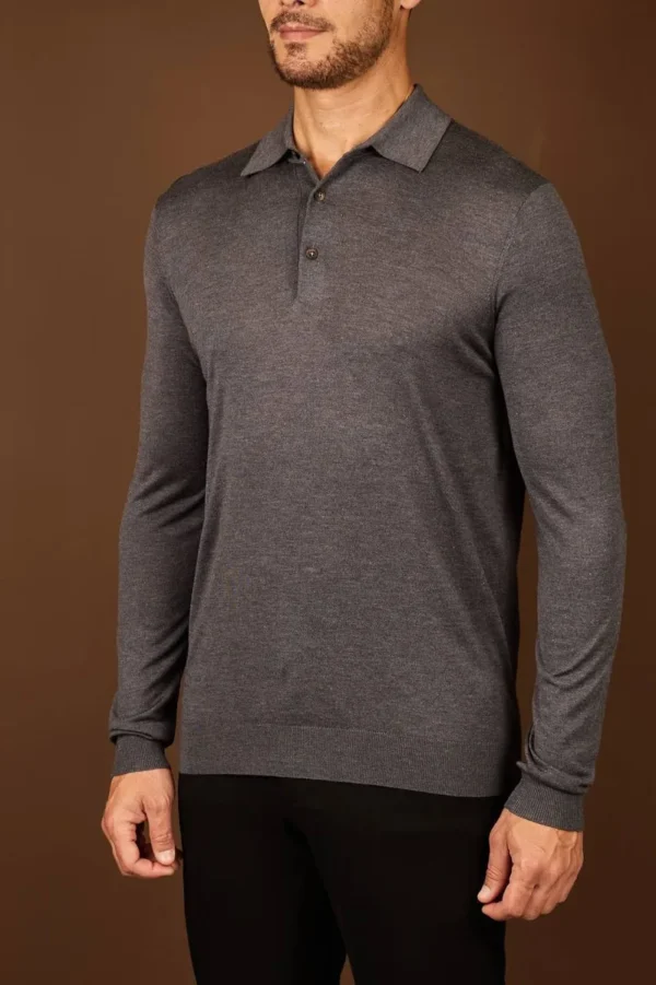 Поло с длинным рукавом ZEGNA