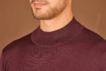 Мужская кофта Loro Piana бордового цвета, артикул 347945 — фото 4