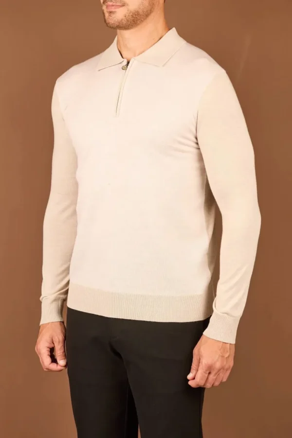 Поло с длинным рукавом KITON
