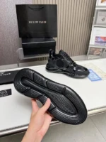 Мужские кроссовки Philipp Plein чёрного цвета, артикул 348038 — фото 9