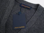 Мужской кардиган Louis Vuitton серого цвета, артикул 348355 — фото 10