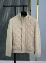 Мужская куртка Brioni кремового цвета, артикул 348395