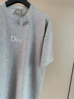 Мужская футболка Dior серого цвета, артикул 348633 — фото 5