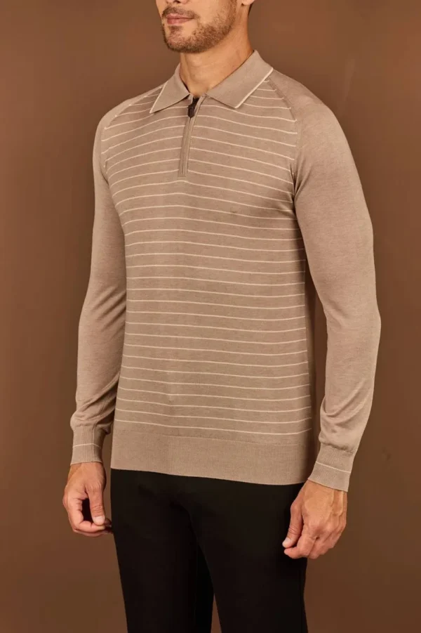 Поло с длинным рукавом CANALI