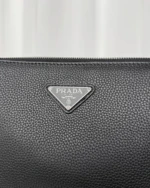 Мужской клатч Prada чёрного цвета, артикул 348746 — фото 8