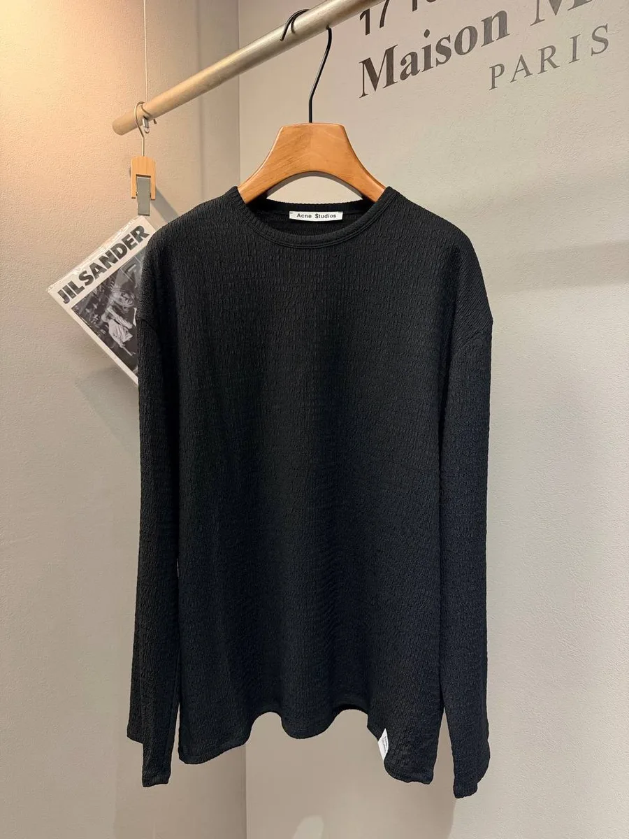 348709_1 Мужская кофта Acne Studios чёрного цвета, артикул 348709