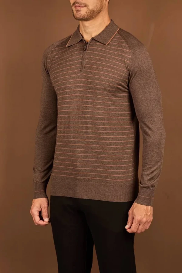 Поло с длинным рукавом CANALI