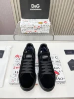 Мужские кеды Dolce Gabbana чёрного цвета, артикул 349112 — фото 2