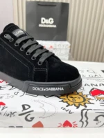 Мужские кеды Dolce Gabbana чёрного цвета, артикул 349112 — фото 6