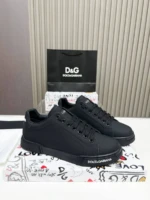 Мужские кеды Dolce Gabbana чёрного цвета, артикул 349113