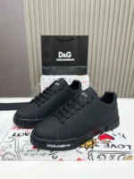Мужские кеды Dolce Gabbana чёрного цвета, артикул 349113 — фото 3