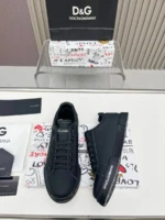 Мужские кеды Dolce Gabbana чёрного цвета, артикул 349113 — фото 4