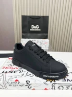 Мужские кеды Dolce Gabbana чёрного цвета, артикул 349113 — фото 5