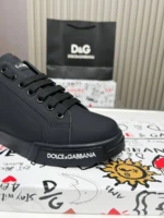 Мужские кеды Dolce Gabbana чёрного цвета, артикул 349113 — фото 6