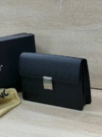 Мужской клатч MONTBLANC чёрного цвета, артикул 349255