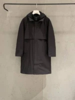 Мужская куртка Bottega Veneta чёрного цвета, артикул 349155