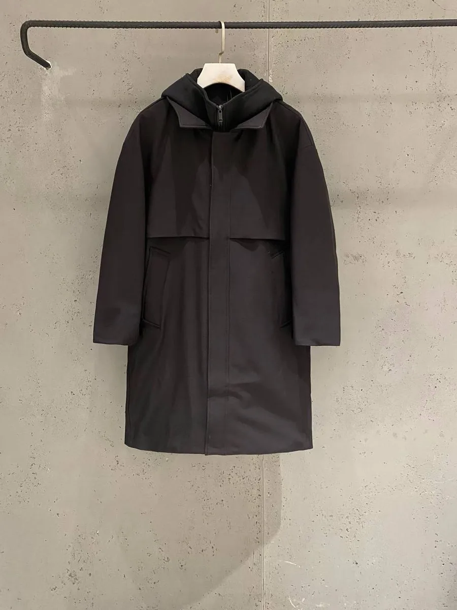 349155_1 Мужская куртка Bottega Veneta чёрного цвета, артикул 349155