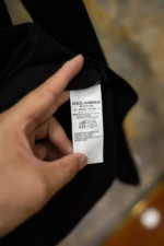Мужской лонгслив Dolce Gabbana чёрного цвета, артикул 349234 — фото 8