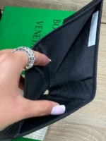Мужская обложка Bottega Veneta чёрного цвета, артикул 349284 — фото 4