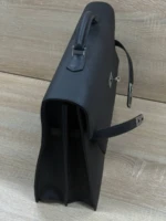 Мужской портфель Hermes чёрного цвета, артикул 349264 — фото 7