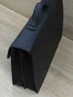 Мужской портфель Hermes чёрного цвета, артикул 349265 — фото 4