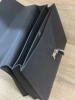 Мужской портфель Hermes чёрного цвета, артикул 349265 — фото 5