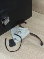 Мужской портфель Hermes чёрного цвета, артикул 349265 — фото 6