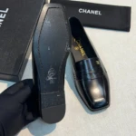 Женские лоферы Chanel чёрного цвета, артикул 349031 — фото 6