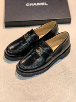 Женские лоферы Chanel чёрного цвета, артикул 349034