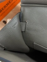 Мужская сумка-слинг Hermes цвета хаки, артикул 349280 — фото 6