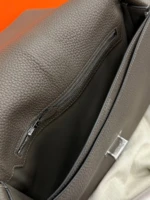 Мужская сумка мессенджер Hermes цвета хаки, артикул 349203 — фото 5