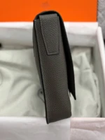 Мужская сумка мессенджер Hermes цвета хаки, артикул 349203 — фото 6