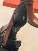 Женские ботильоны Loro Piana коричневого цвета, артикул 349048 — фото 5