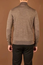 Мужская кофта Kiton коричневого цвета, артикул 349183 — фото 2