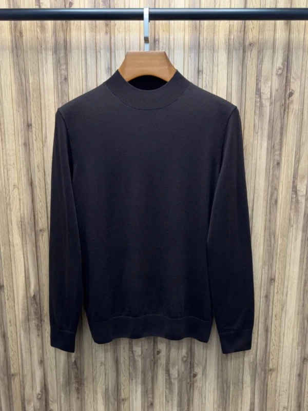 Мужская кофта Loro Piana коричневого цвета, артикул 349240