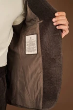 Мужской костюм Brunello Cucinelli коричневого цвета, артикул 349164 — фото 7