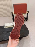 Мужские кроссовки Loro Piana коричневого цвета, артикул 349139 — фото 9