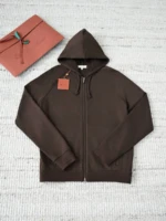 Мужской спортивный костюм Loro Piana коричневого цвета, артикул 349172 — фото 2