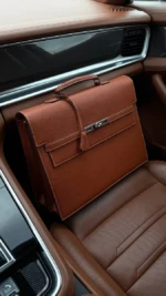 Мужской портфель Hermes коричневого цвета, артикул 349263 — фото 2